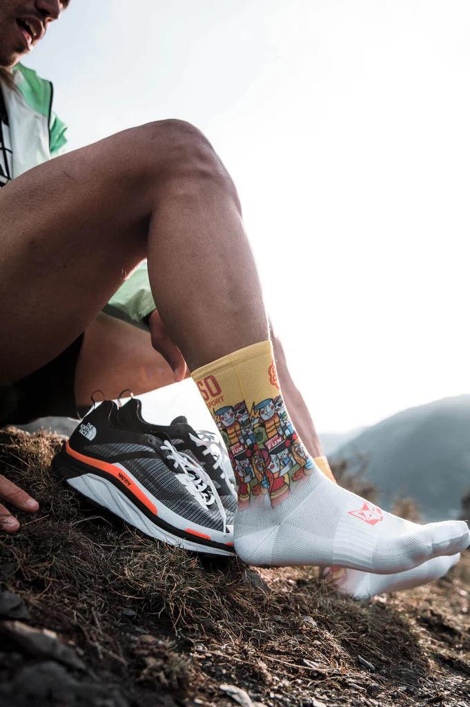 OTSO Multisport Socks High Cut Chupa Chups Warhool (マルチスポーツソックス ハイカット チュッパチャップス ウォーホル) - Rufus & Co. オンラインストア