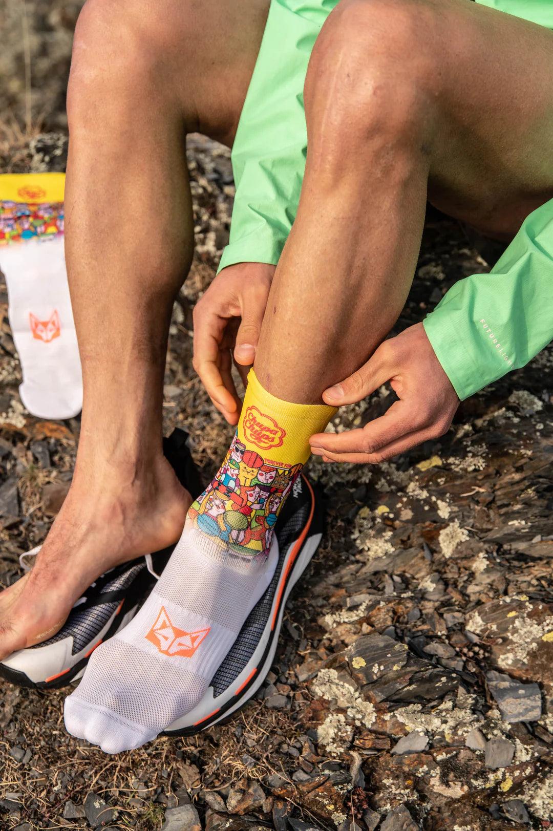 OTSO Multisport Socks High Cut Chupa Chups Warhool (マルチスポーツソックス ハイカット チュッパチャップス ウォーホル) - Rufus & Co. オンラインストア