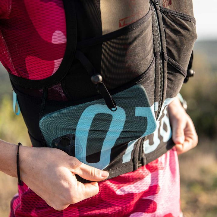 OTSO Trail Running Backpack Black & Turquoise (トレイルランニングバックパック ブラック×ターコイズ ) - Rufus & Co. オンラインストア