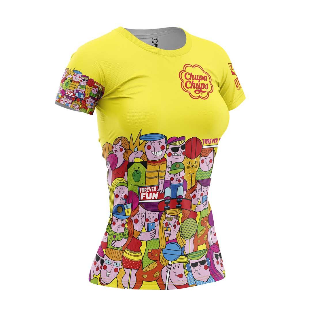 OTSO Women’s Short Sleeve Shirt Chupa Chups Forever Fun (レディース半袖Tシャツ チュッパチャップス フォーエバーファン) - Rufus & Co. オンラインストア
