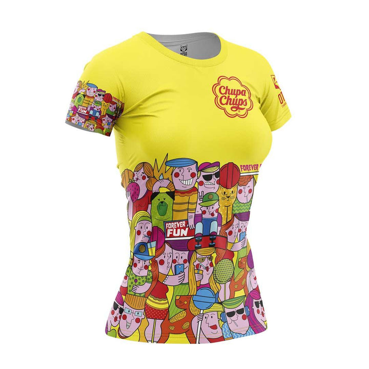 OTSO Women’s Short Sleeve Shirt Chupa Chups Forever Fun (レディース半袖Tシャツ チュッパチャップス フォーエバーファン) - Rufus & Co. オンラインストア