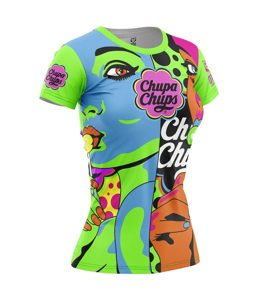 OTSO Women’s Short Sleeve Shirt Chupa Chups Warhool (レディース半袖Tシャツ チュッパチャップス ウォーホル) - Rufus & Co. オンラインストア