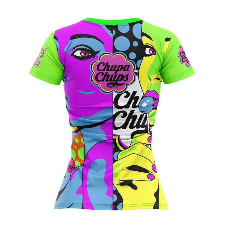 OTSO Women’s Short Sleeve Shirt Chupa Chups Warhool (レディース半袖Tシャツ チュッパチャップス ウォーホル) - Rufus & Co. オンラインストア