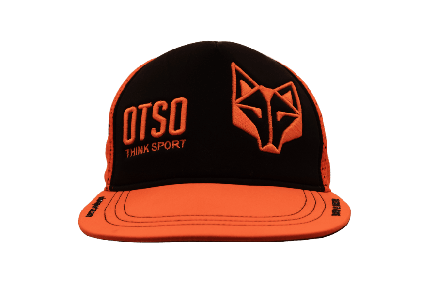 SNAP BACK CAP ELECTRIC BLACK / FLUO ORANGE(スナップバックキャップ ブラック&オレンジ) - Rufus & Co. オンラインストア