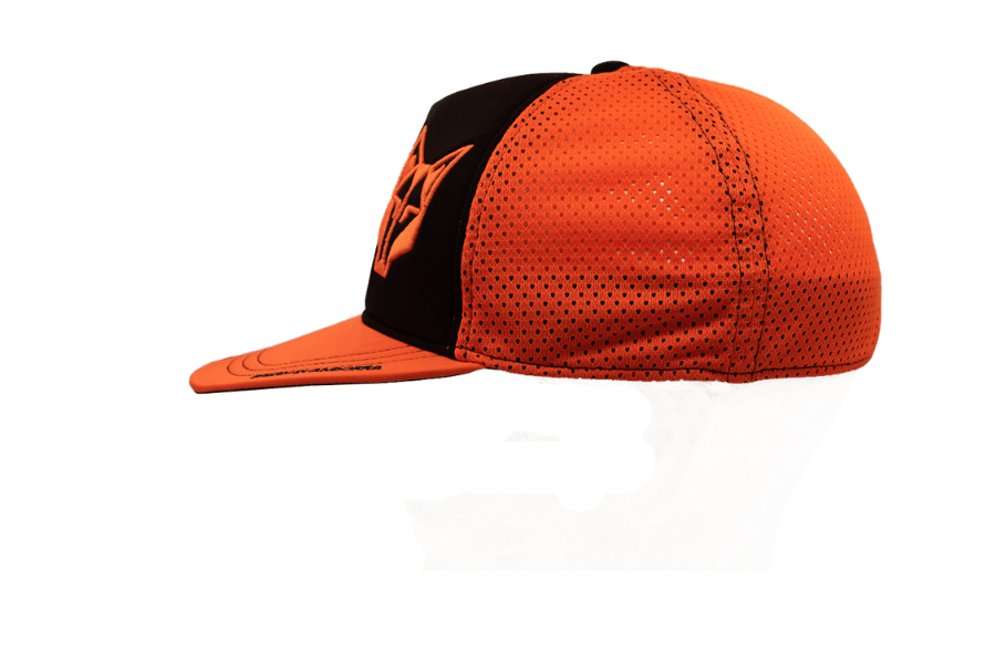 SNAP BACK CAP ELECTRIC BLACK / FLUO ORANGE(スナップバックキャップ ブラック&オレンジ) - Rufus & Co. オンラインストア