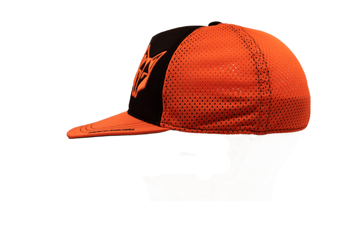 SNAP BACK CAP ELECTRIC BLACK / FLUO ORANGE(スナップバックキャップ ブラック&オレンジ) - Rufus & Co. オンラインストア