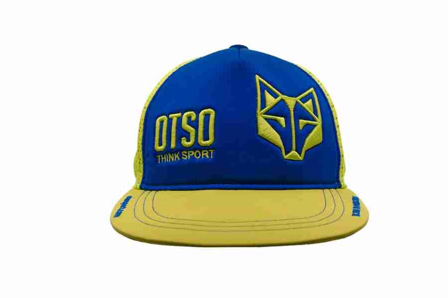 SNAP BACK CAP ELECTRIC BLUE / FLUO YELLOW(スナップバック