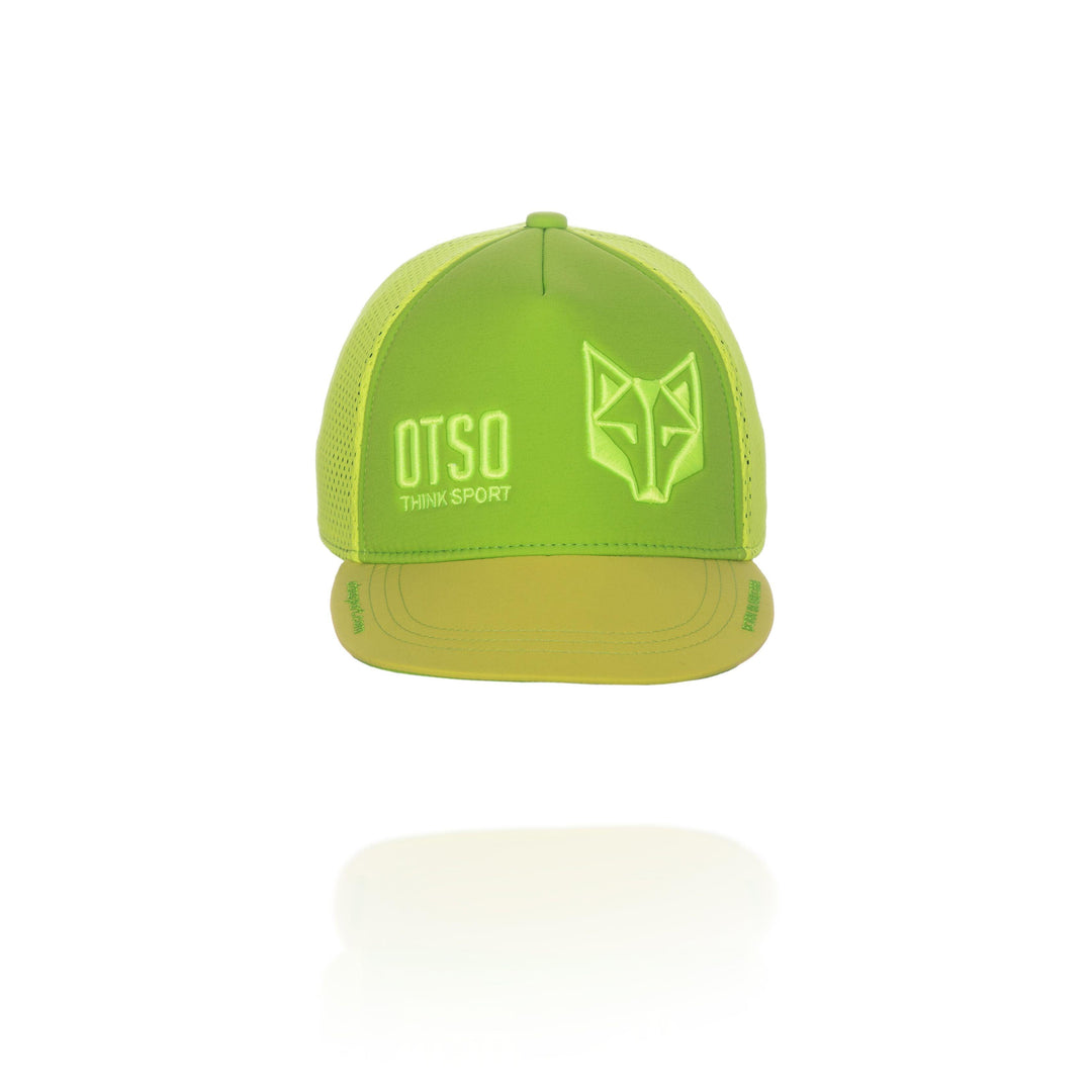 SNAP BACK CAP FLUO GREEN & FLUO YELLOW(スナップバックキャップ グリーン&イエロー) - Rufus & Co. オンラインストア