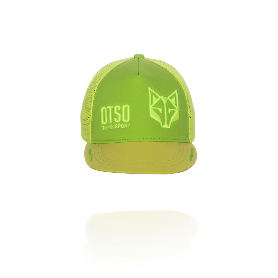 SNAP BACK CAP FLUO GREEN & FLUO YELLOW(スナップバックキャップ グリーン&イエロー) - Rufus & Co. オンラインストア