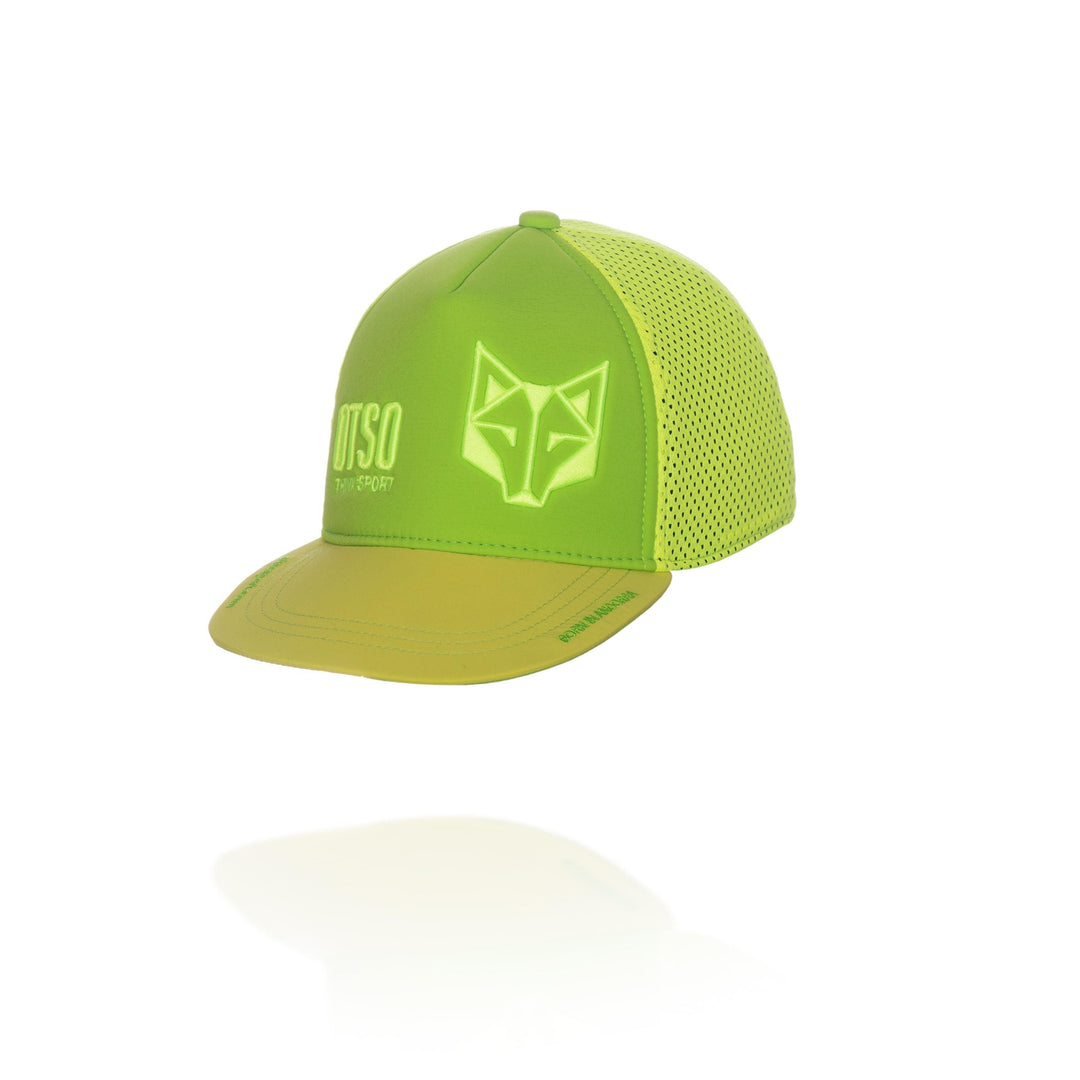 SNAP BACK CAP FLUO GREEN & FLUO YELLOW(スナップバックキャップ グリーン&イエロー) - Rufus & Co. オンラインストア