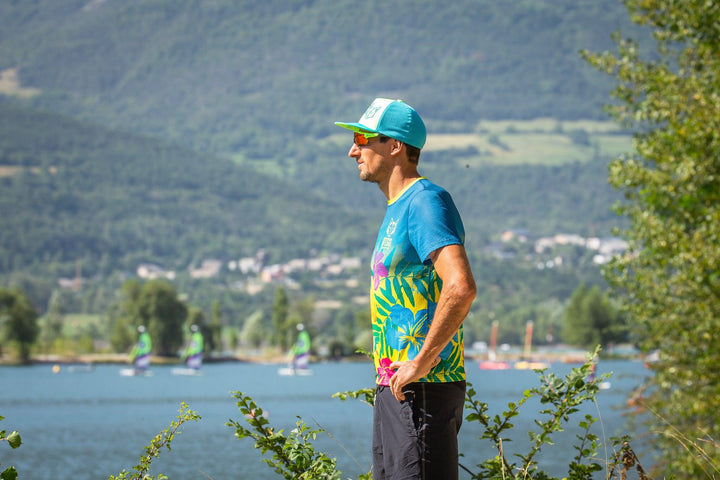 SNAP BACK CAP FLUO GREEN & FLUO YELLOW(スナップバックキャップ グリーン&イエロー) - Rufus & Co. オンラインストア