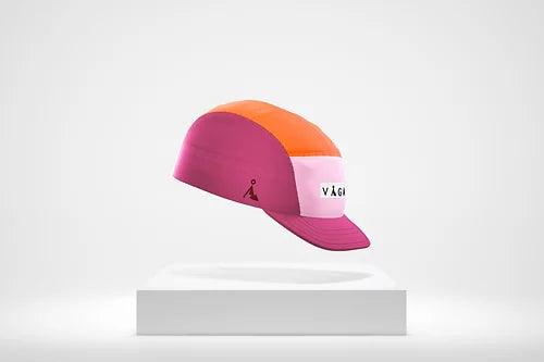 VÅGA CLUB CAP POSTER PINK/ORANGE & PASTEL PINK(ヴァガ・クラブキャップ ポスターピンク/オレンジ&パステルピンク) - Rufus & Co. オンラインストア