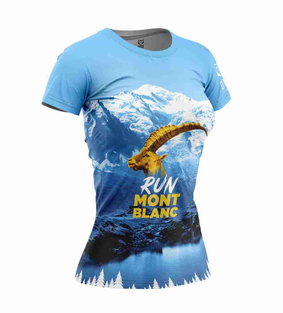 WOMEN'S SHORT SLEEVE SHIRT RUN MONTBLANC(レディース半袖Tシャツ ラン モンブラン) - Rufus & Co. オンラインストア