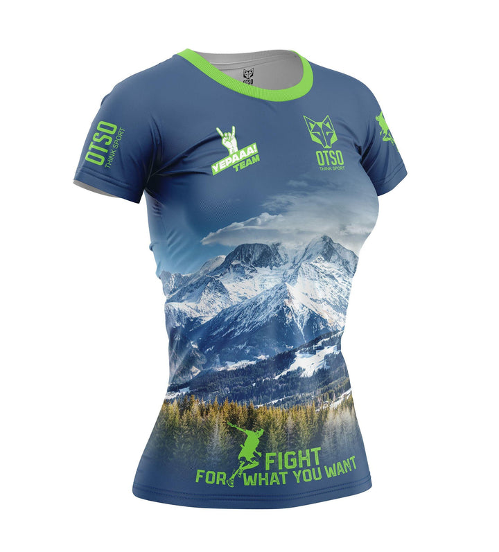 WOMEN'S SHORT SLEEVE YEPAAA MONTBLANC(レディース半袖Tシャツ YEPAAA モンブラン) - Rufus & Co. オンラインストア