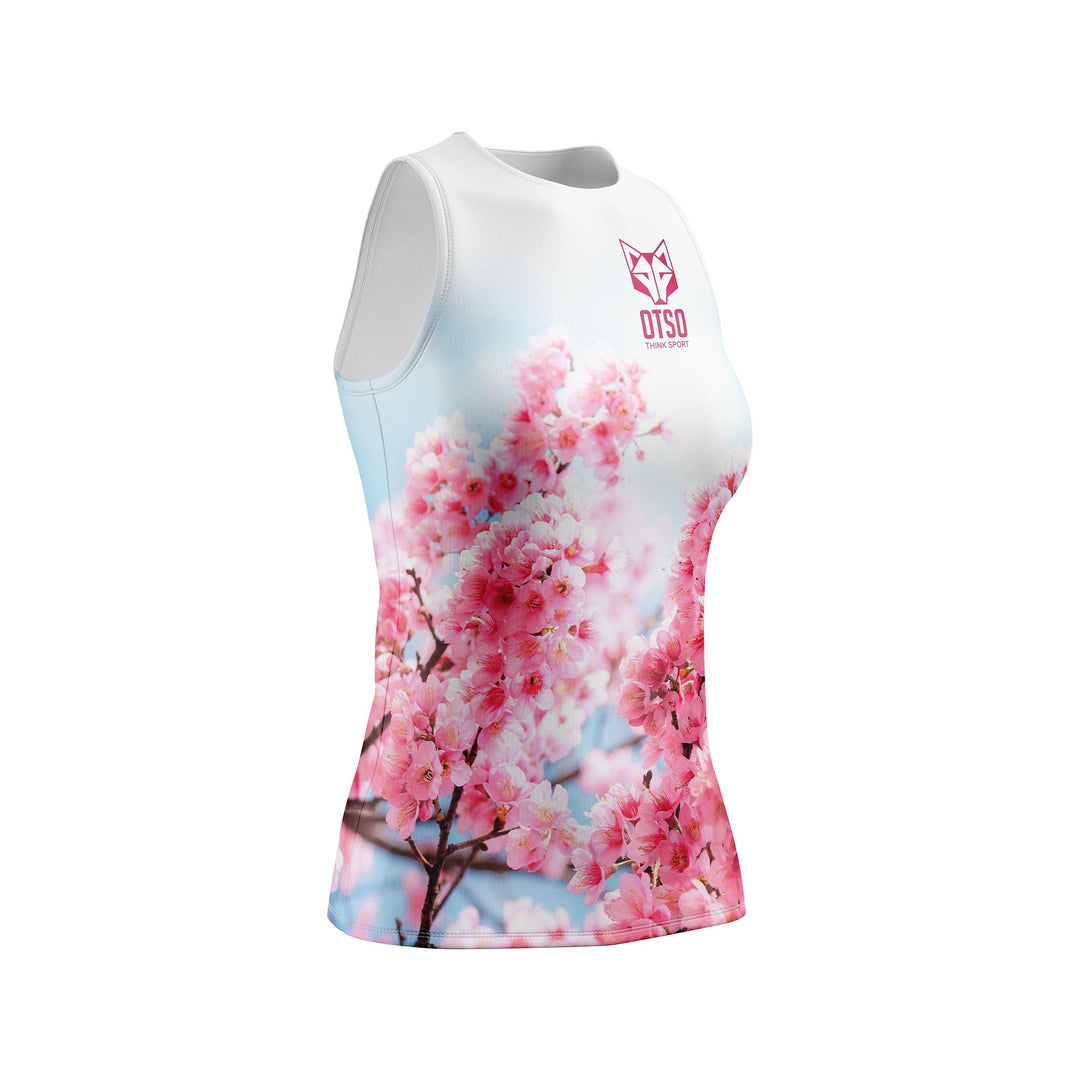 WOMEN'S SINGLET ALMOND BLOSSOM(レディース ノースリーブTシャツ アーモンドブロッサム) - Rufus & Co. オンラインストア