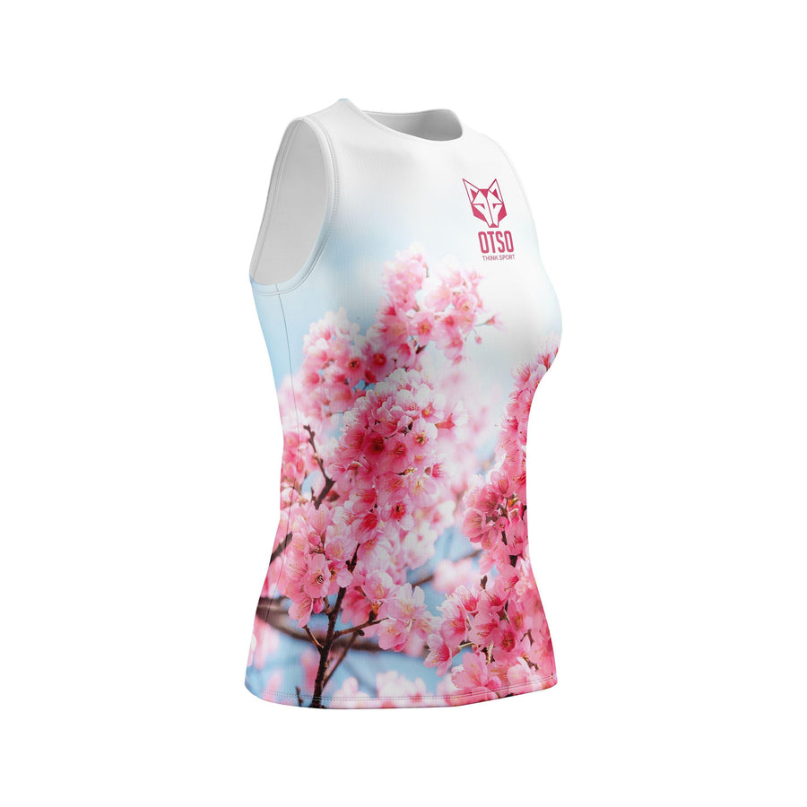 WOMEN'S SINGLET ALMOND BLOSSOM(レディース ノースリーブTシャツ アーモンドブロッサム) - Rufus & Co. オンラインストア