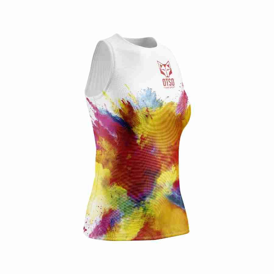 レディース Tシャツ ノースリーブTシャツ Singlet カラー:Surf