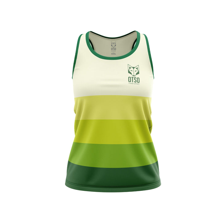 WOMEN'S SINGLET GREEN(レディース ノースリーブTシャツ グリーン) - Rufus & Co. オンラインストア