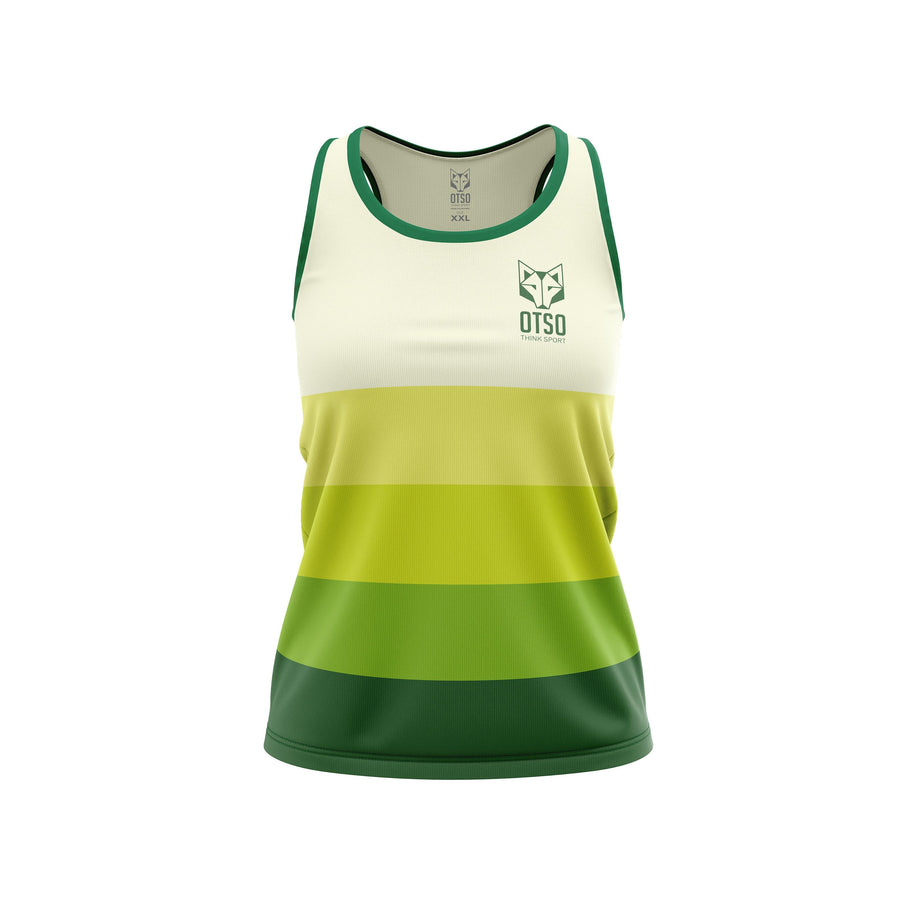 WOMEN'S SINGLET GREEN(レディース ノースリーブTシャツ グリーン) - Rufus & Co. オンラインストア