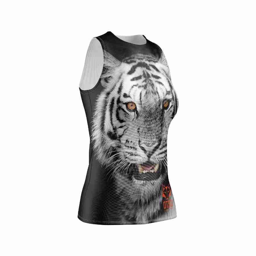 WOMEN'S SINGLET TIGER(レディースノースリーブTシャツ タイガー) - Rufus & Co. オンラインストア