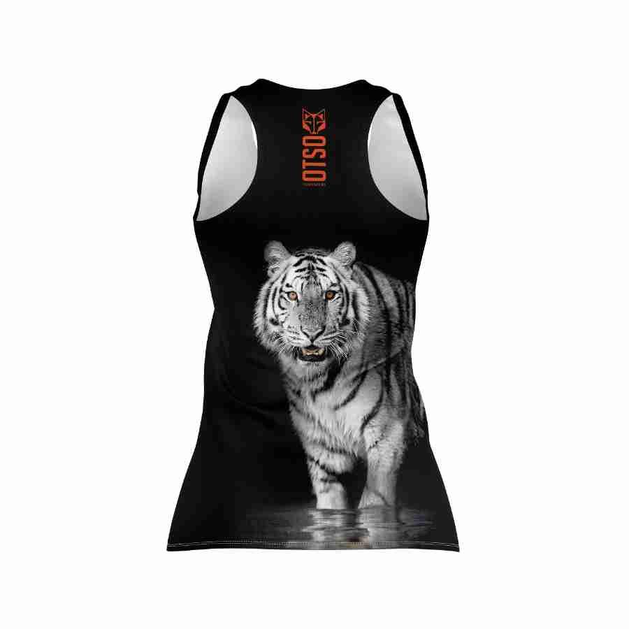 WOMEN'S SINGLET TIGER(レディースノースリーブTシャツ タイガー) - Rufus & Co. オンラインストア