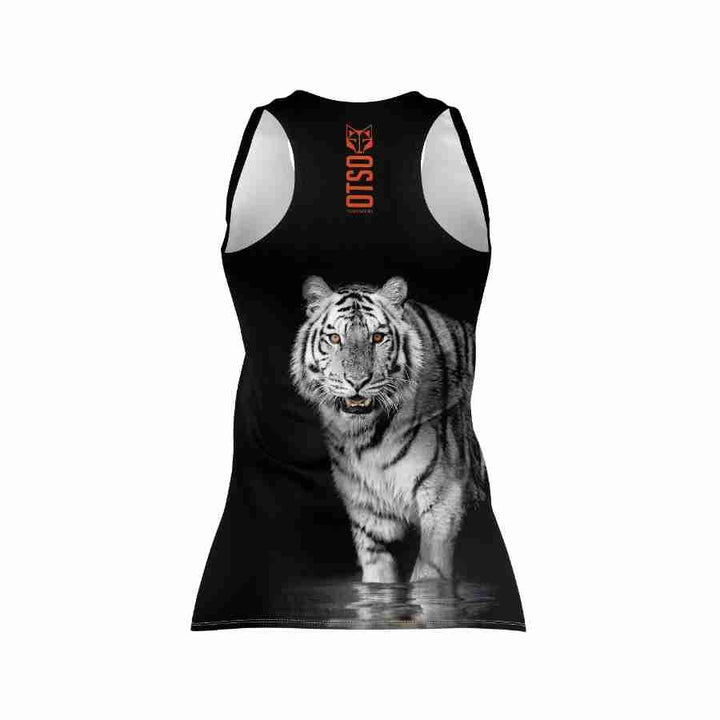 WOMEN'S SINGLET TIGER(レディースノースリーブTシャツ タイガー) - Rufus & Co. オンラインストア