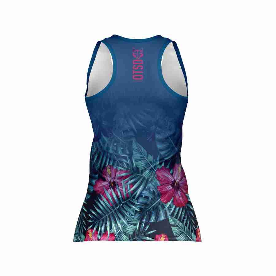 WOMEN'S SINGLET TROPICAL DARK(レディースノースリーブTシャツ トロピカルダーク) - Rufus & Co. オンラインストア