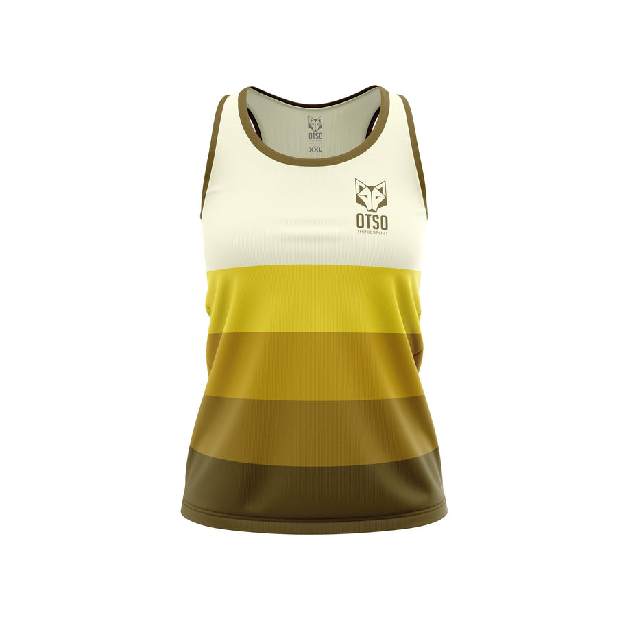 WOMEN'S SINGLET YELLOW(レディース ノースリーブTシャツ イエロー) - Rufus & Co. オンラインストア