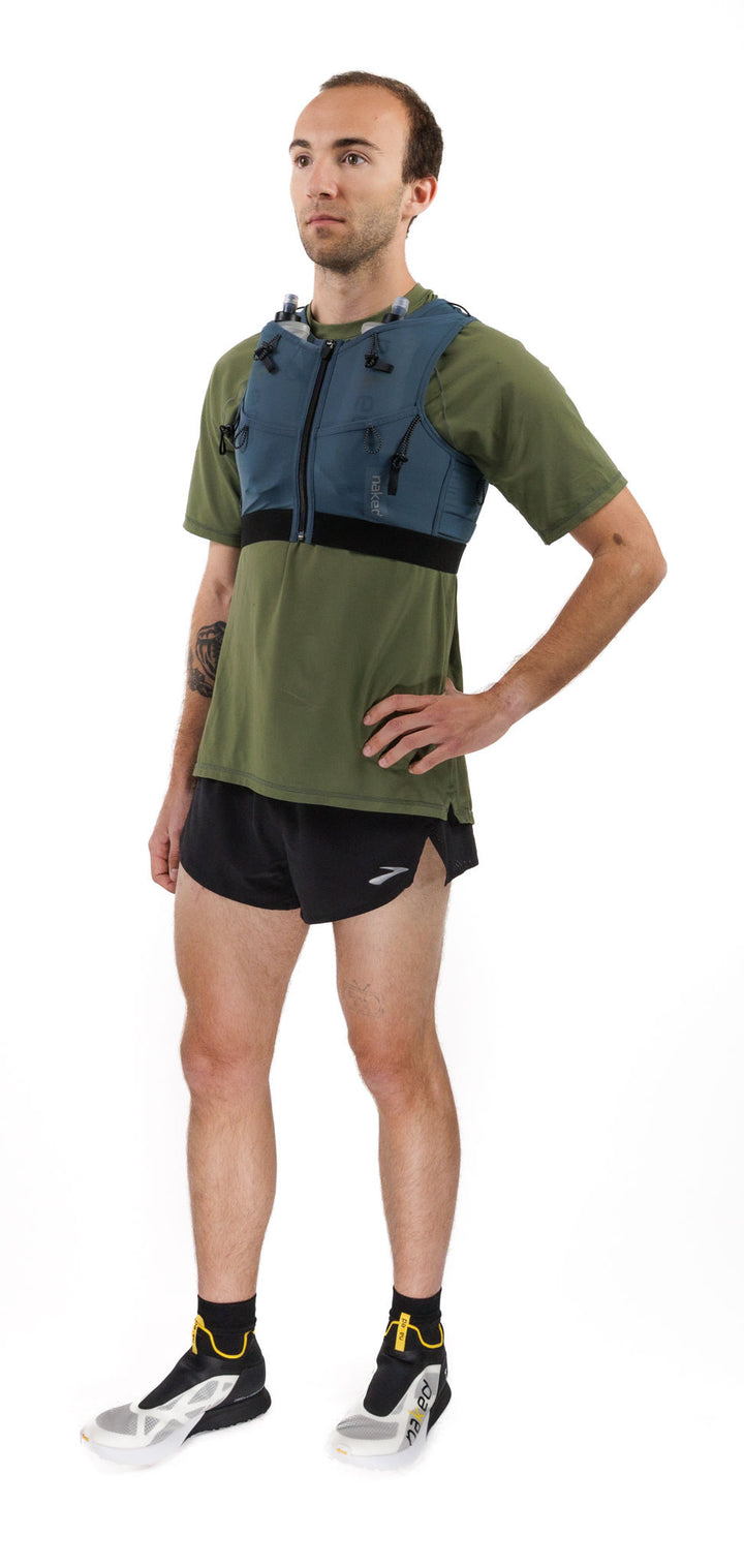 Naked Mens HC Running Vest V2 (ネイキッドHCランニングベスト V2 メンズ) ソフトフラスク2個付属
