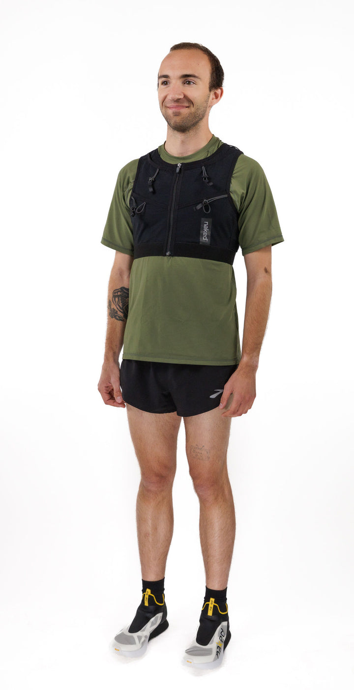 Naked Mens HC Running Vest V2 (ネイキッドHCランニングベスト V2 メンズ) ソフトフラスク2個付属