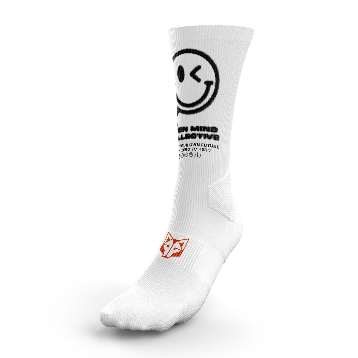 OTSO Multisport Socks High Cut S.W.Smiley Airbrushed Infinity (マルチスポーツソックス ハイカット S.W.スマイリー エアブラッシュ インフィニティ)