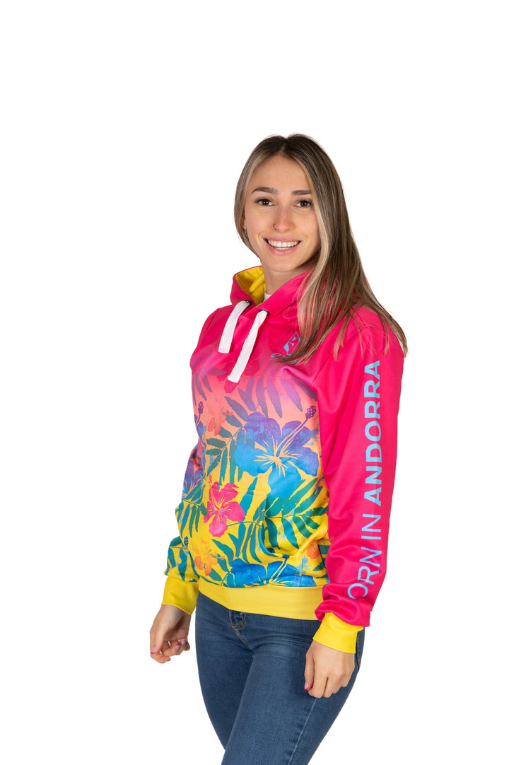 OTSO Hoodie Floral Pink (OTSO ユニセックス フーディ フローラルピンク)