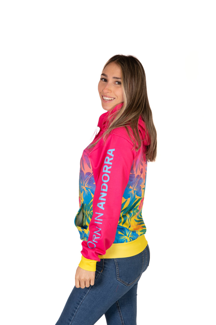 OTSO Hoodie Floral Pink (OTSO ユニセックス フーディ フローラルピンク)