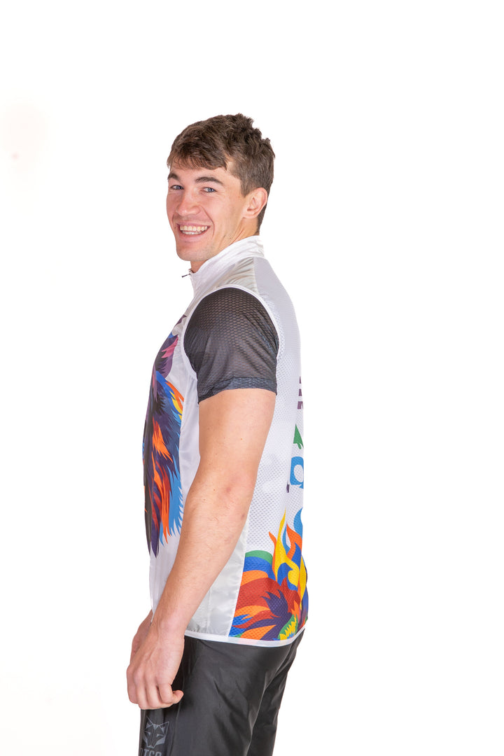 OTSO Unisex Running Vest Be A Lion (OTSO ユニセックス ランニングベスト ビー ア ライオン)
