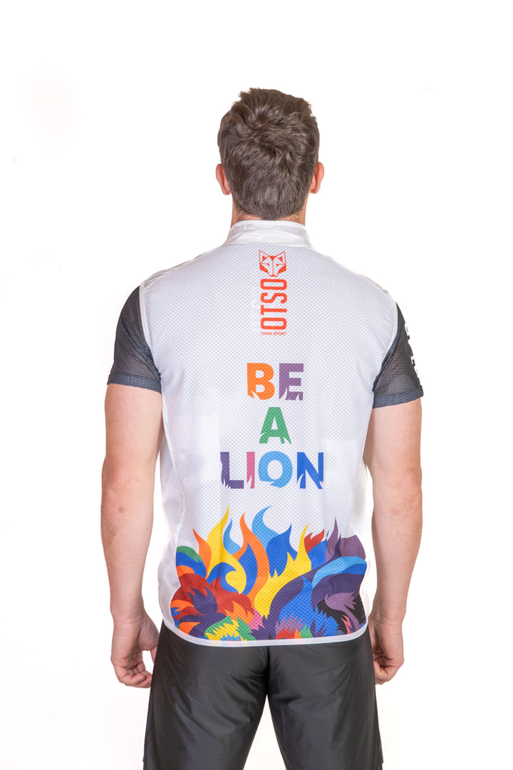 OTSO Unisex Running Vest Be A Lion (OTSO ユニセックス ランニングベスト ビー ア ライオン)