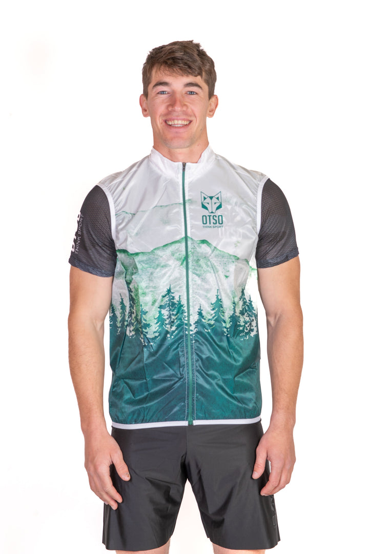 OTSO Unisex Running Vest Green Forest (OTSO ユニセックス ランニングベスト グリーンフォレスト)