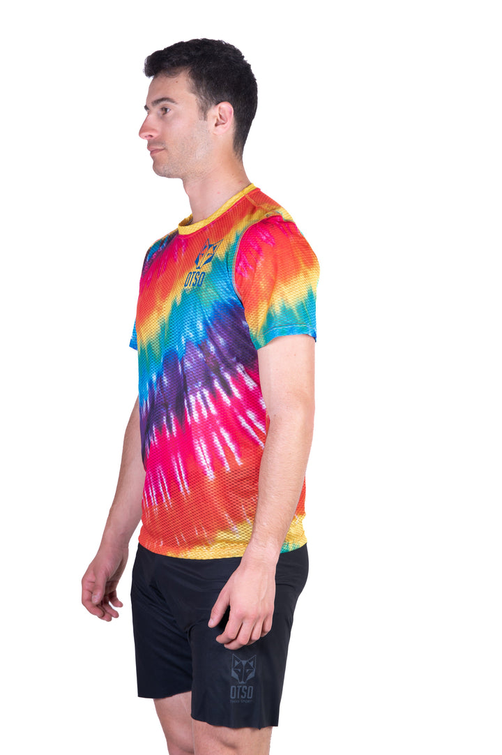 MEN'S SHORT SLEEVE SHIRT TIE DIE(メンズ半袖Tシャツ タイダイ)