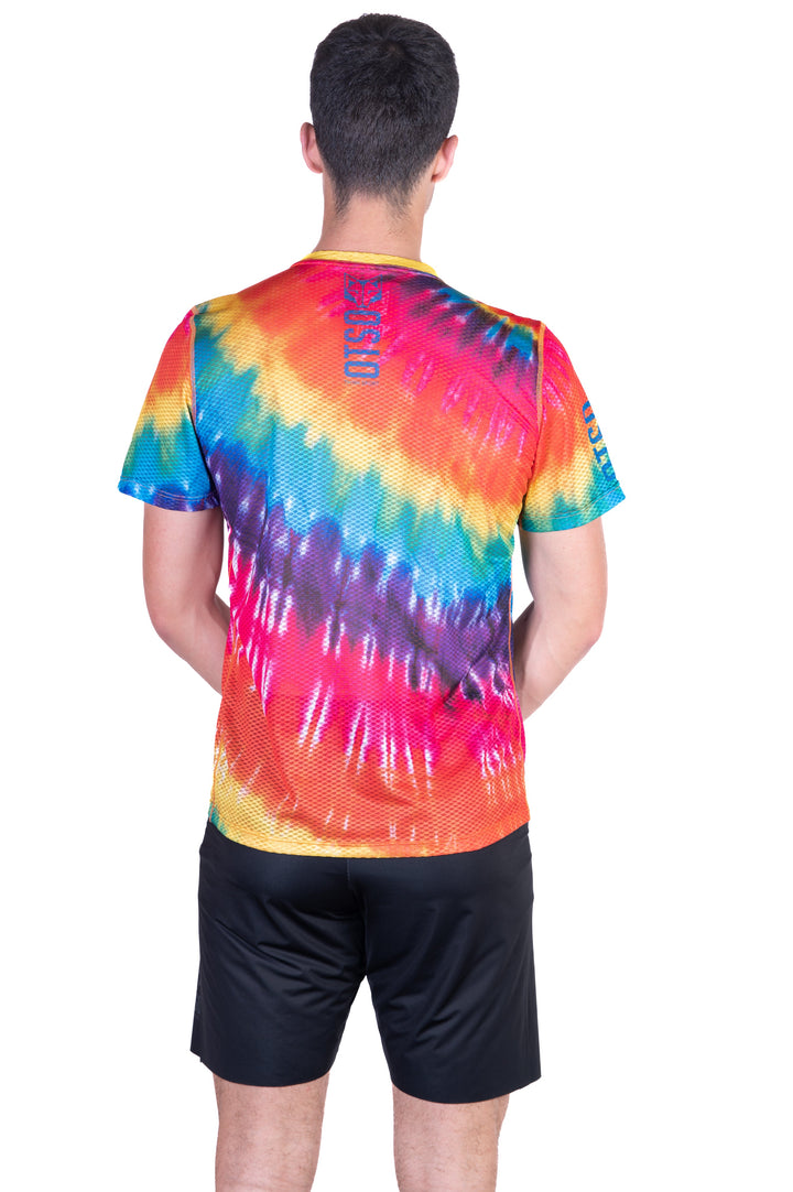 MEN'S SHORT SLEEVE SHIRT TIE DIE(メンズ半袖Tシャツ タイダイ)