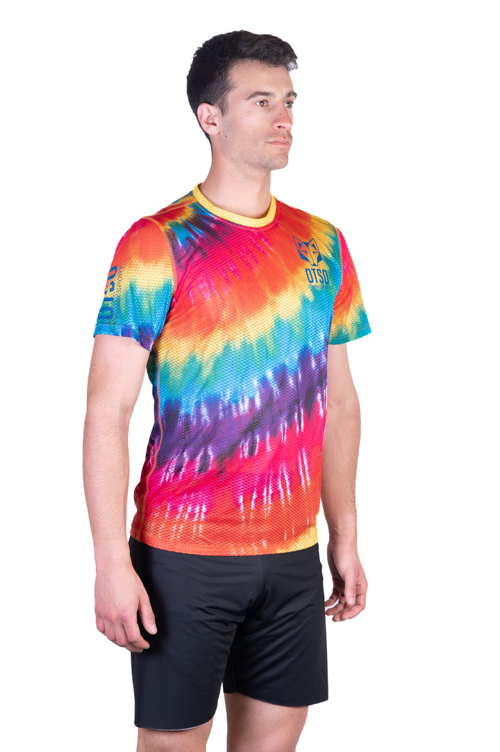 MEN'S SHORT SLEEVE SHIRT TIE DIE(メンズ半袖Tシャツ タイダイ)