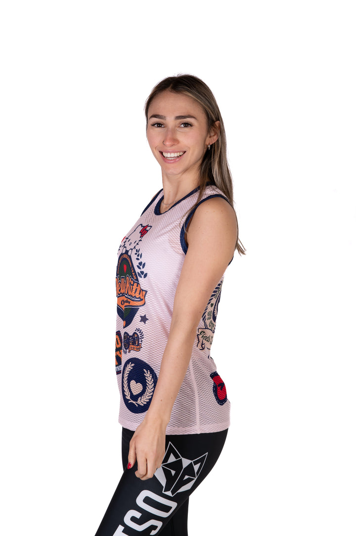 Sleeveless Shirt for Women  - Hello Kitty Cheerleading