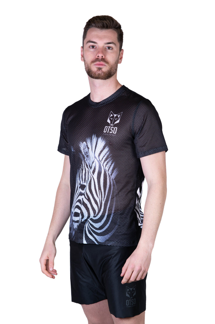 MEN'S SHORT SLEEVE SHIRT ZEBRA(メンズ半袖Tシャツ ゼブラ)
