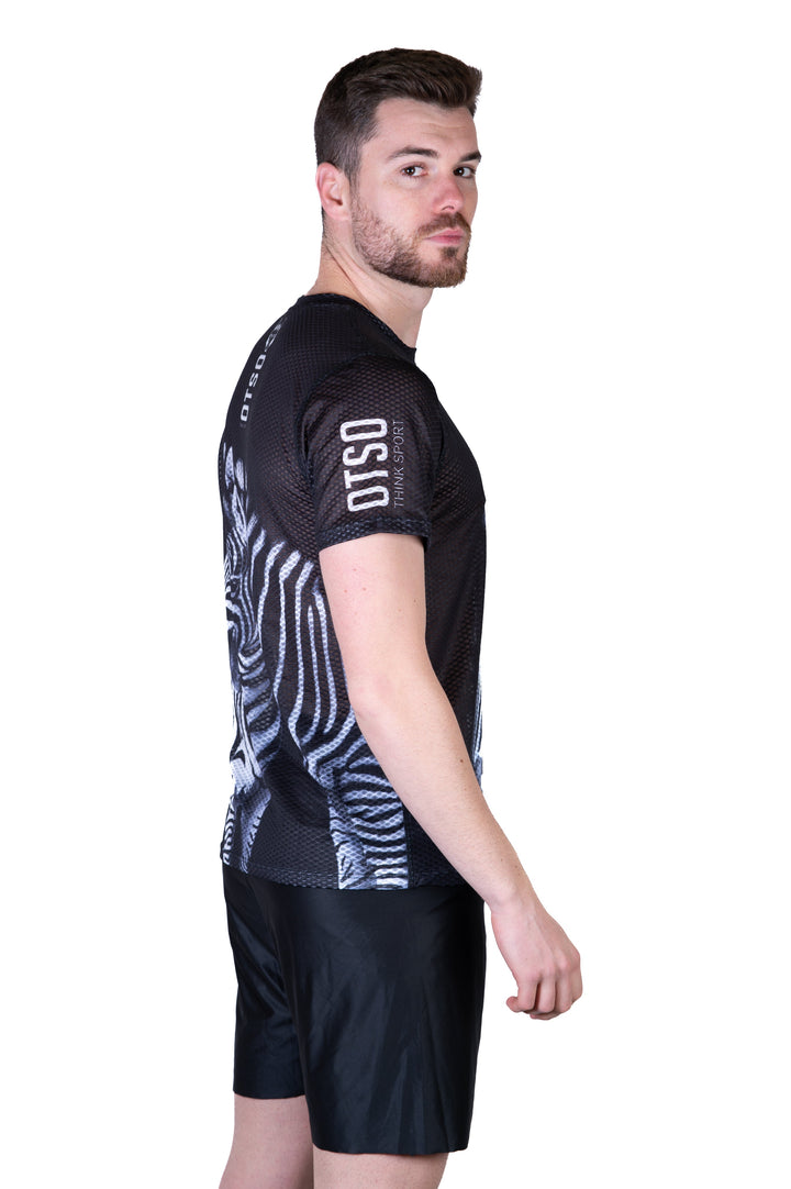 MEN'S SHORT SLEEVE SHIRT ZEBRA(メンズ半袖Tシャツ ゼブラ)