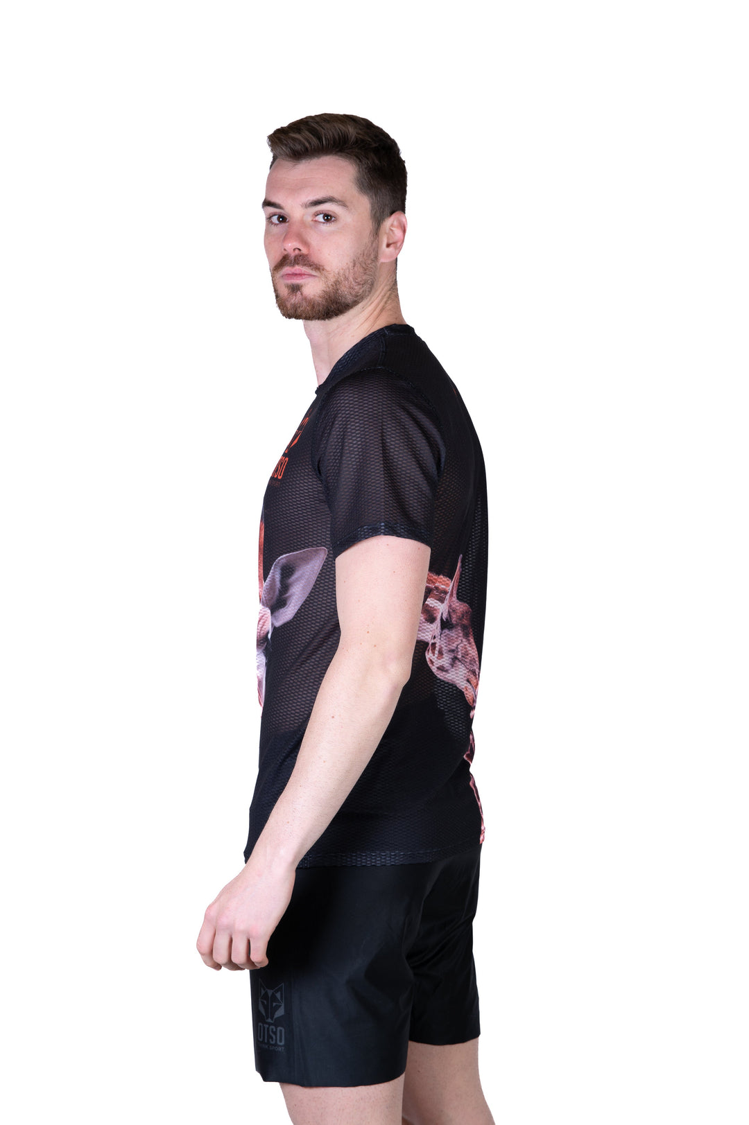 MEN'S SHORT SLEEVE SHIRT GIRAFFE(メンズ半袖Tシャツ ジラフ)