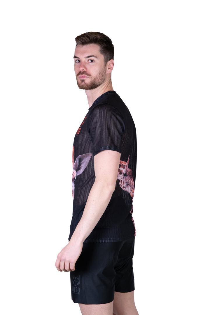 MEN'S SHORT SLEEVE SHIRT GIRAFFE(メンズ半袖Tシャツ ジラフ)