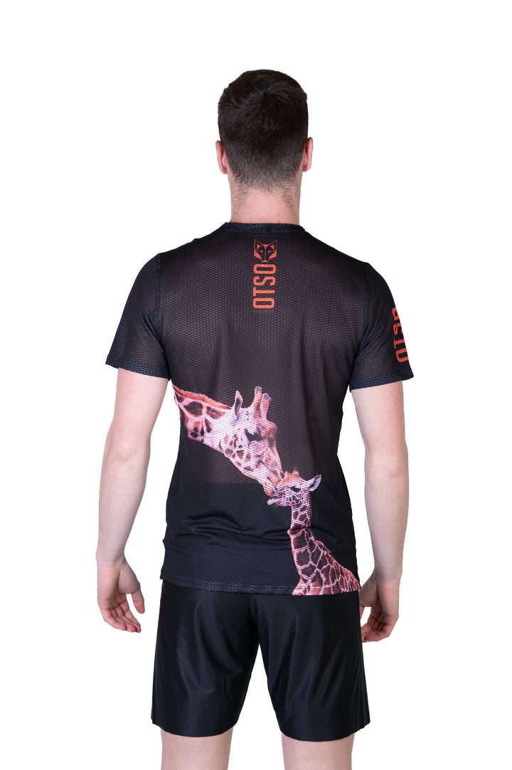 MEN'S SHORT SLEEVE SHIRT GIRAFFE(メンズ半袖Tシャツ ジラフ)