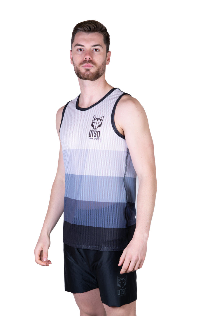 MEN'S SINGLET GREY(メンズ ノースリーブシャツ グレー)