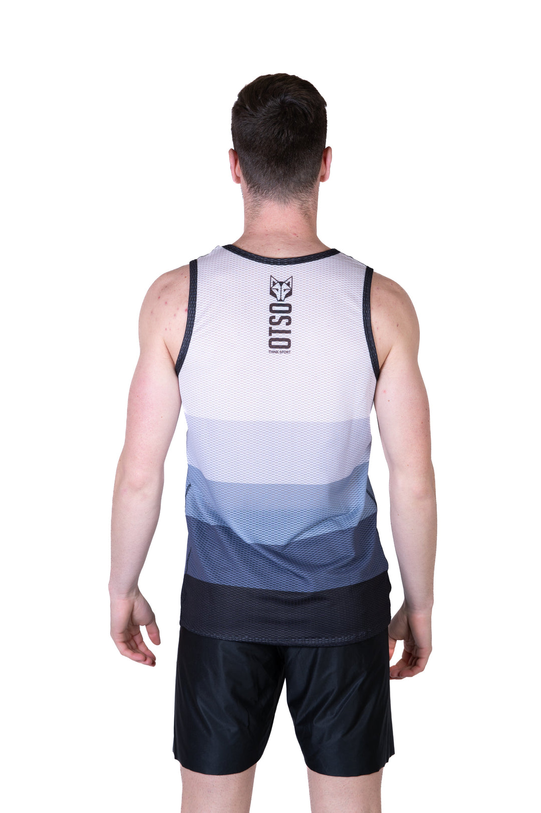 MEN'S SINGLET GREY(メンズ ノースリーブシャツ グレー)