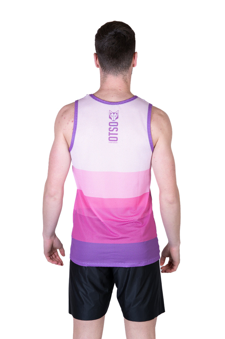 MEN'S SINGLET PINK (メンズノースリーブシャツ ピンク)
