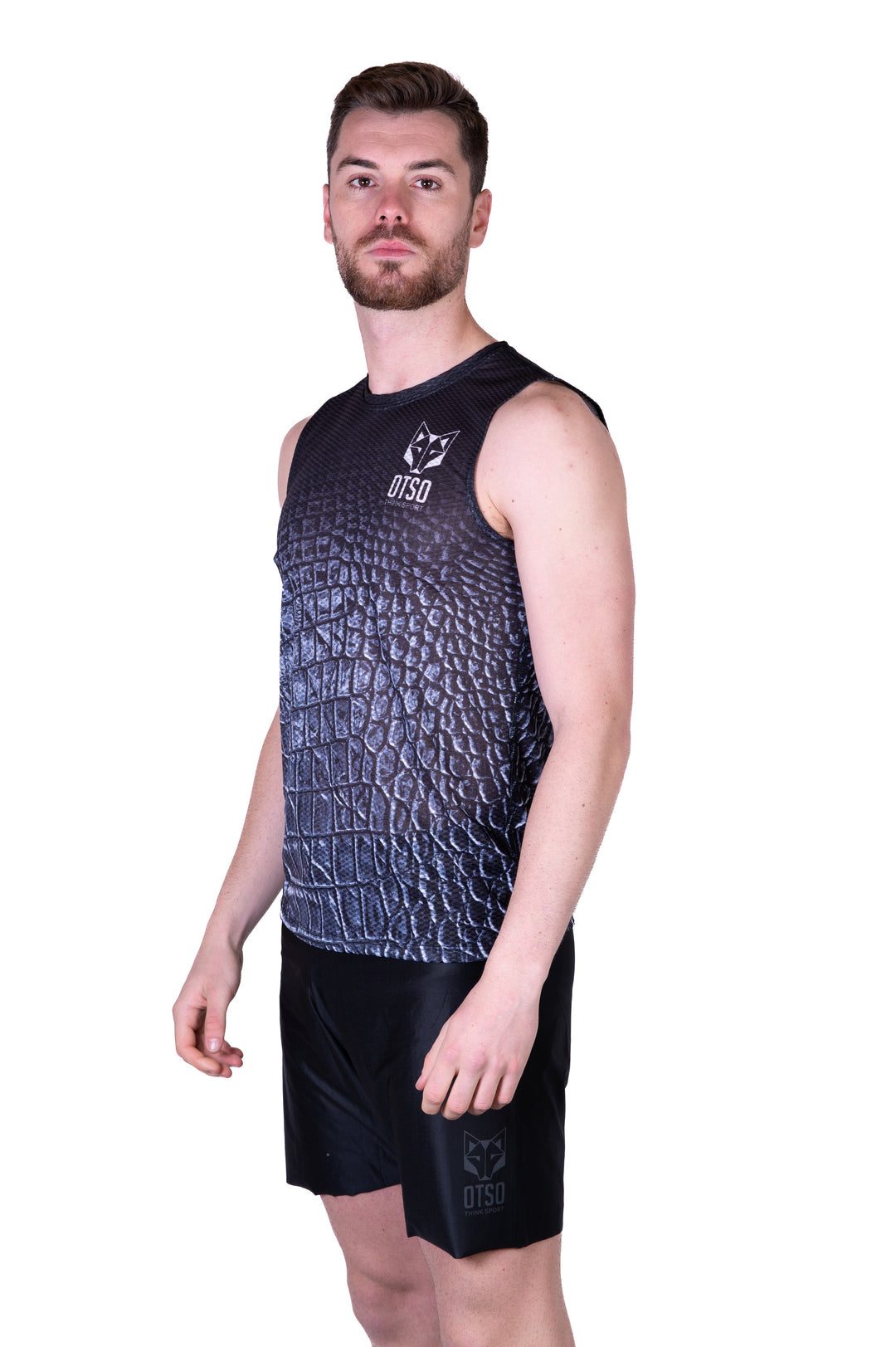 MEN'S TANK BLACK SNAKE(メンズ ノースリーブシャツ ブラックスネーク)
