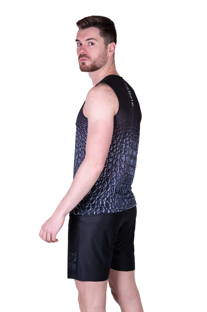 MEN'S TANK BLACK SNAKE(メンズ ノースリーブシャツ ブラックスネーク)